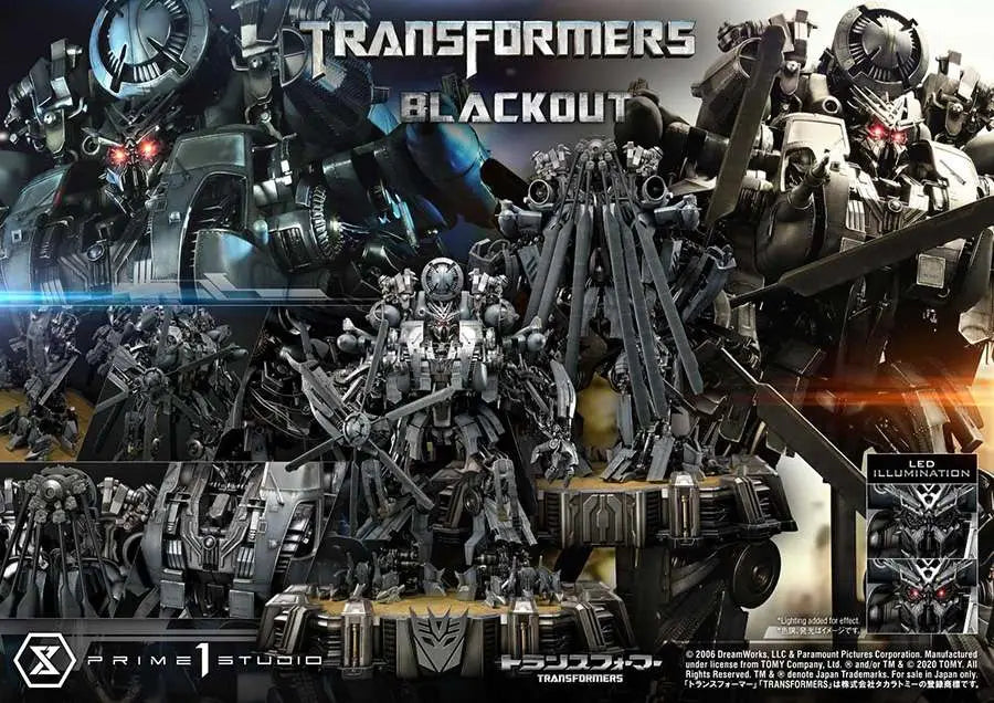 TRANSFORMERS BLACKOUT STATUE