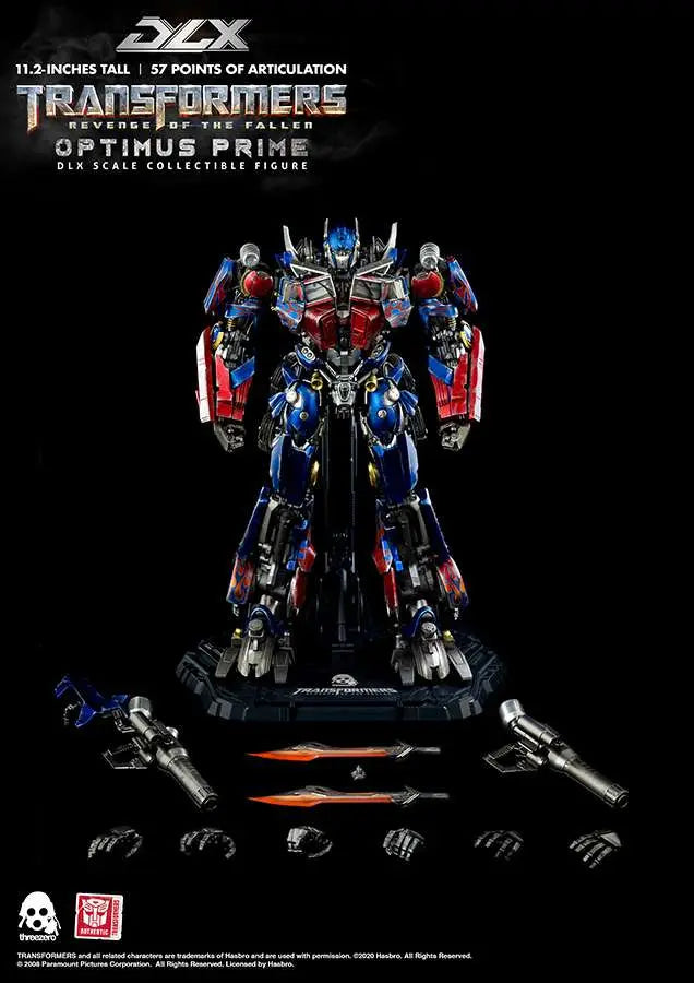 TRANSFORMERS REVENGE O/T FALL OPTIMUS DX