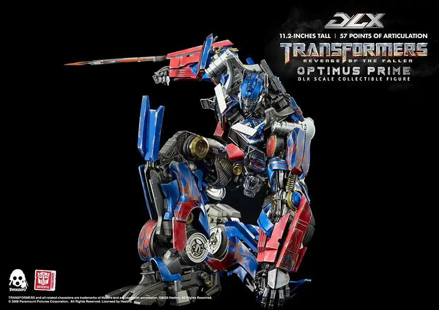 TRANSFORMERS REVENGE O/T FALL OPTIMUS DX