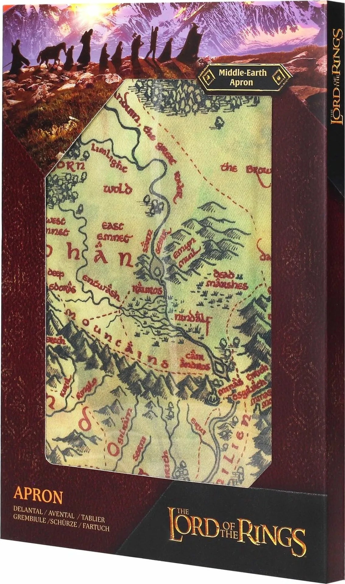 LOTR MAP APRON