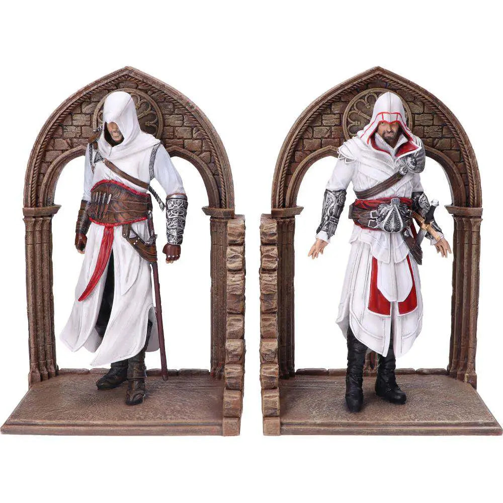 ASSASSIN CREED EZIO AND ALTAIR BOOKEND