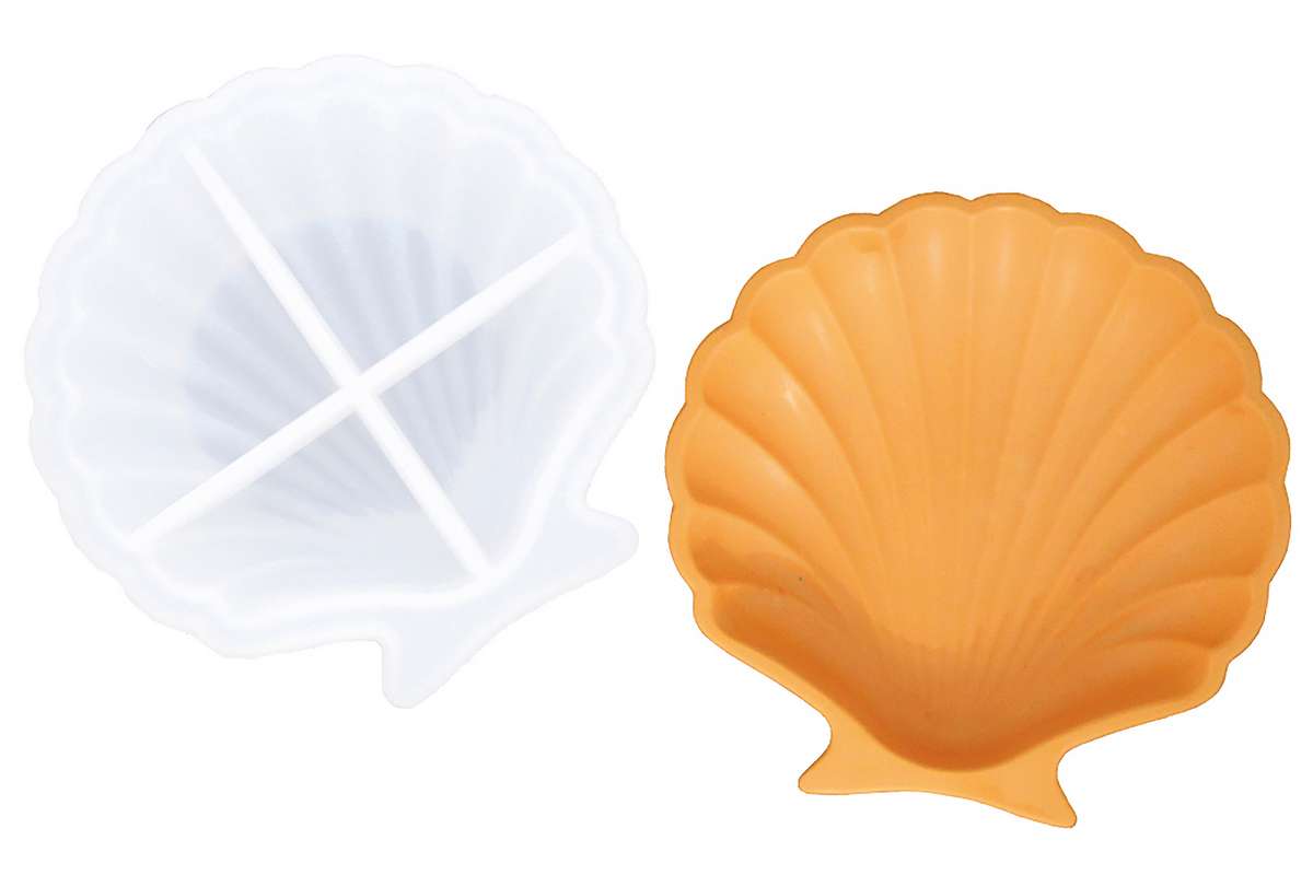 Silikoneform muslingeskal 11cm