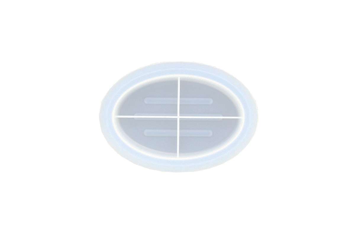 Silikoneform sæbeskål 10,5x2,6cm