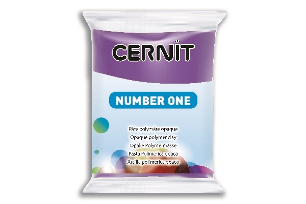 Cernit 900 Number One 56g lilla