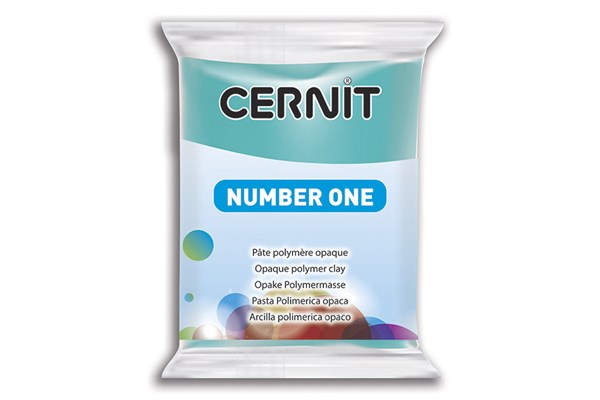 Cernit 280 Number One 56g turkis blå