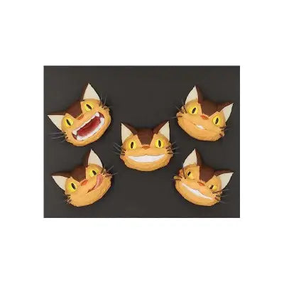 TOTORO CATBUS FACES MAGNETS BOX (6)