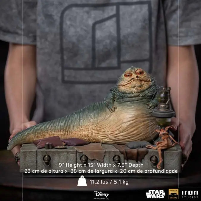 SW JABBA THE HUTT DLX 1/10 STATUE