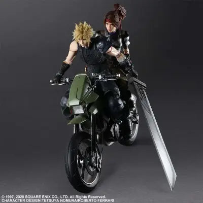 FF VII REMAKE CLOUD JESSIE & MOTOR PAK