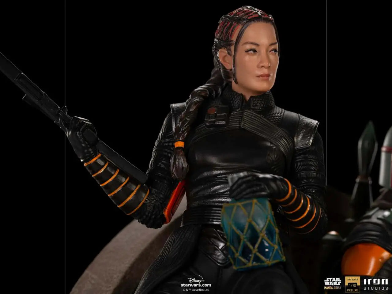 MANDALORIAN BOBAFETT AND FENNEC DLX 1/10