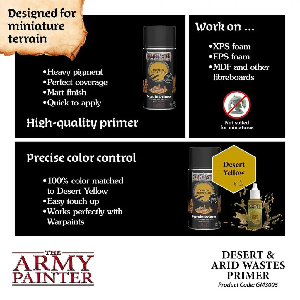 GAMEMASTER PRIMER-DESERT & ARID VASTES