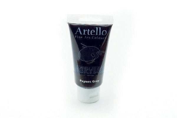 Artello acrylic 75ml Paynes Grey