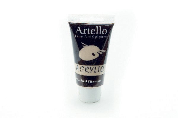 Artello acrylic 75ml Unbleached Titanium