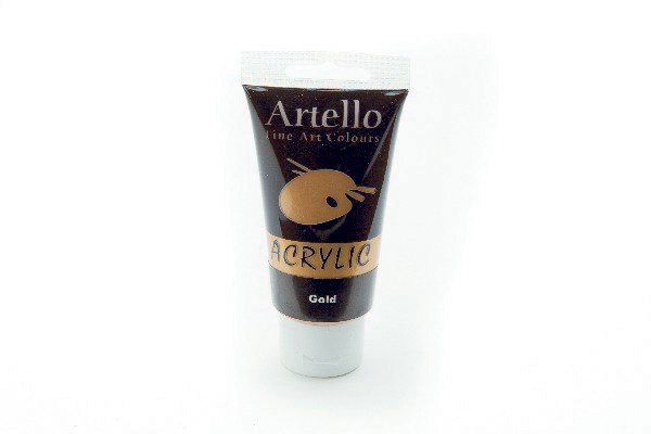 Artello acrylic 75ml Gold