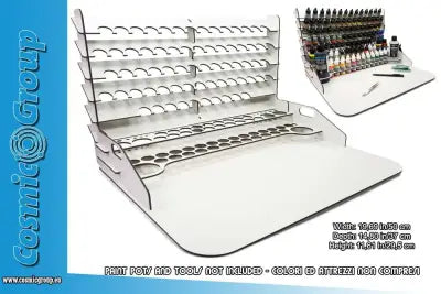 PAINT DISPLAY AND WORK ST W STORAG 50X37