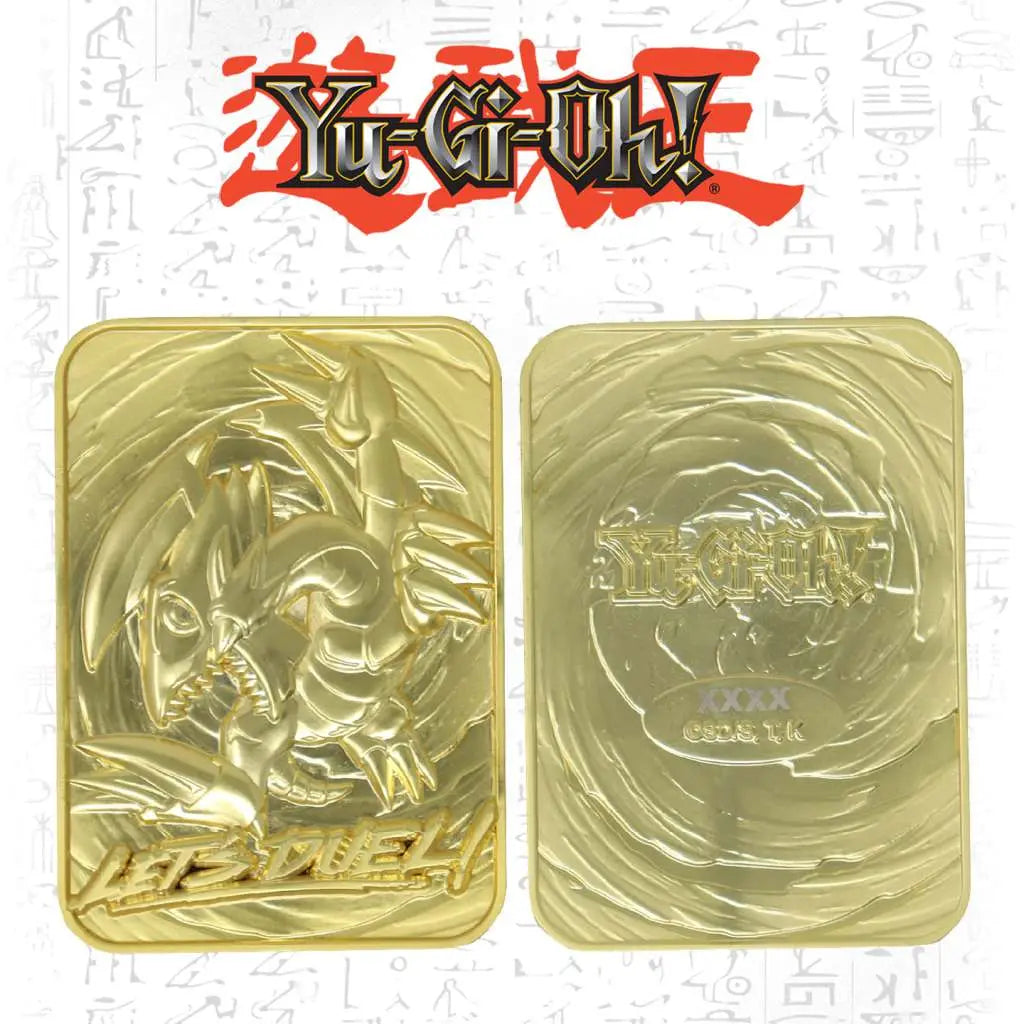 YU-GI-OH!LTD ED 24K GOLD-BLUE EYS DRAGON