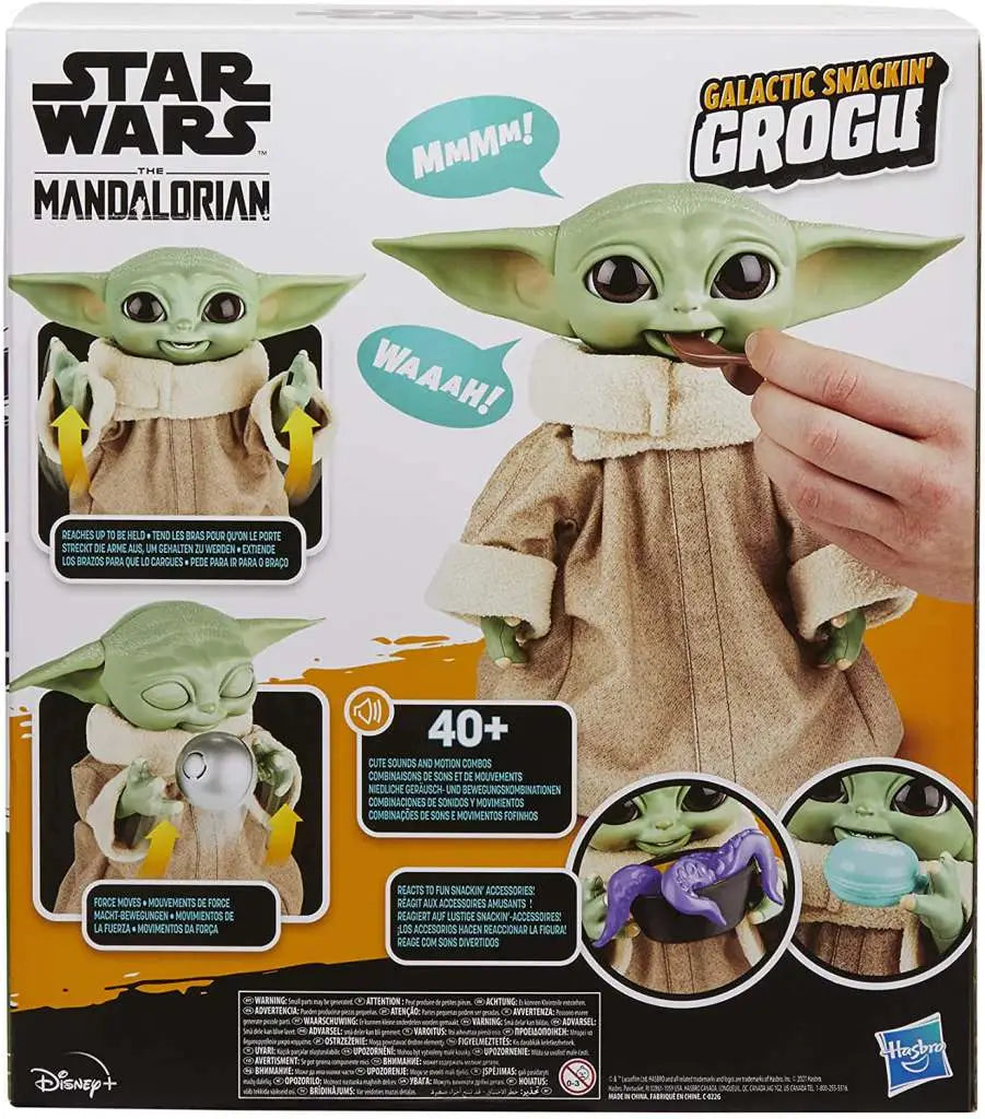 SW THE MANDALORIAN CHILD GAL SNACK ANIM.