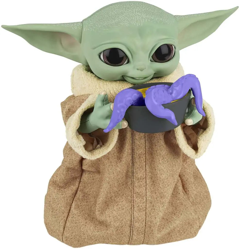 SW THE MANDALORIAN CHILD GAL SNACK ANIM.