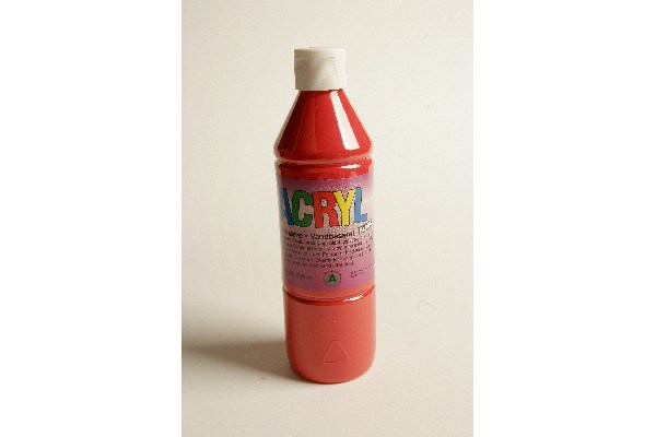 Acryl blank 500ml rød