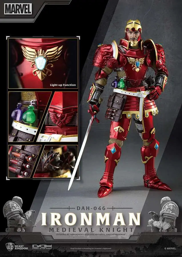 MEDIEVAL KNIGHT IRON MAN DAH
