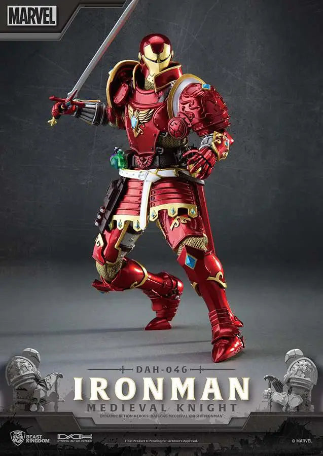 MEDIEVAL KNIGHT IRON MAN DAH
