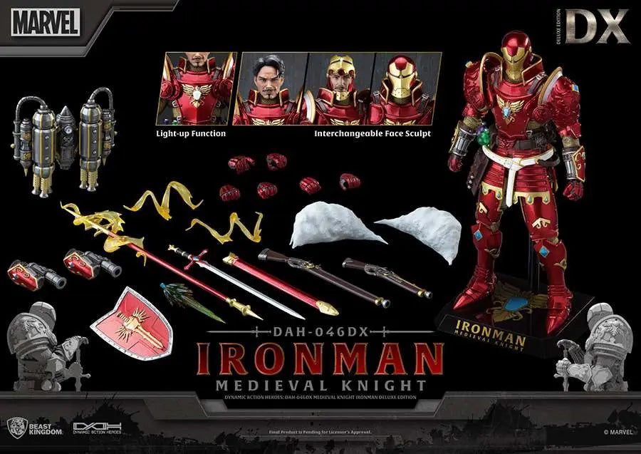 MEDIEVAL KNIGHT IRON MAN DLX DAH