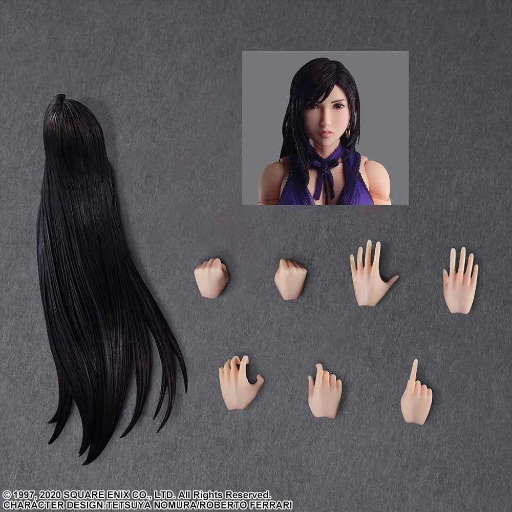 FF VII REMAKE TIFA DRESS PLAY ARTS KAI