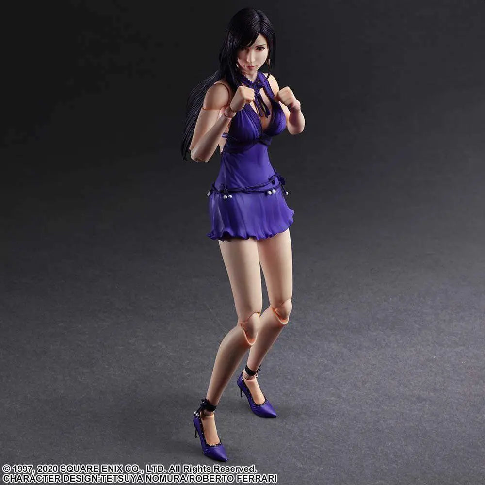 FF VII REMAKE TIFA DRESS PLAY ARTS KAI