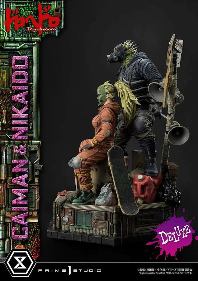 DOROHEDORO CAIMAN & NIKAIDO DLX STATUE