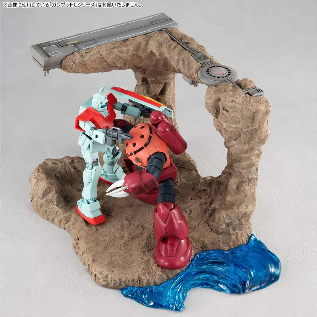 MS GUNDAM G STRUCTURE TRAGEDY DIORAMA