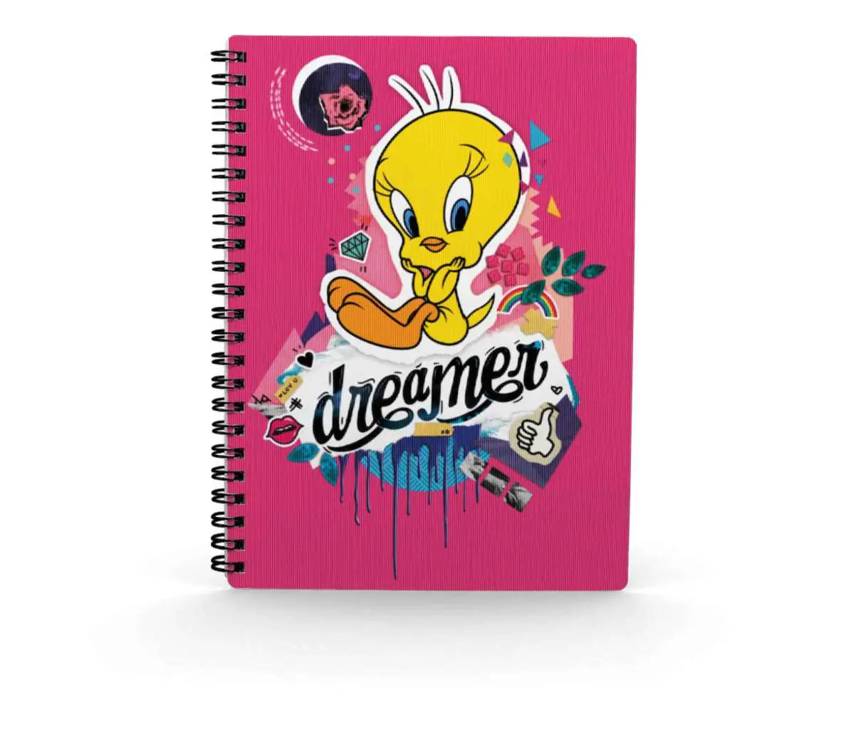 LOONEY TUNES TWEETY 3D EFFECT NOTEBOOOK