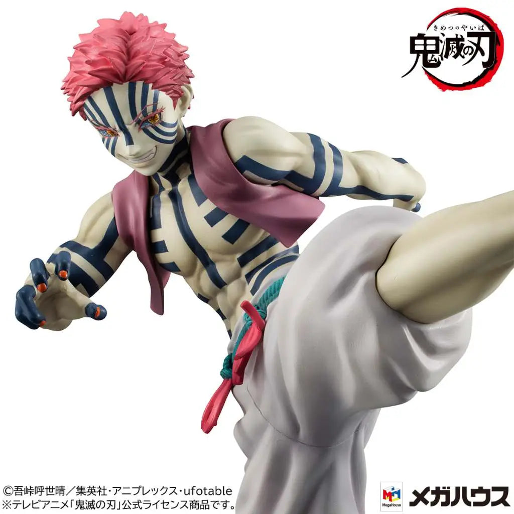 DEMON SLAYER UPPER RANK AKAZA GEM STAT