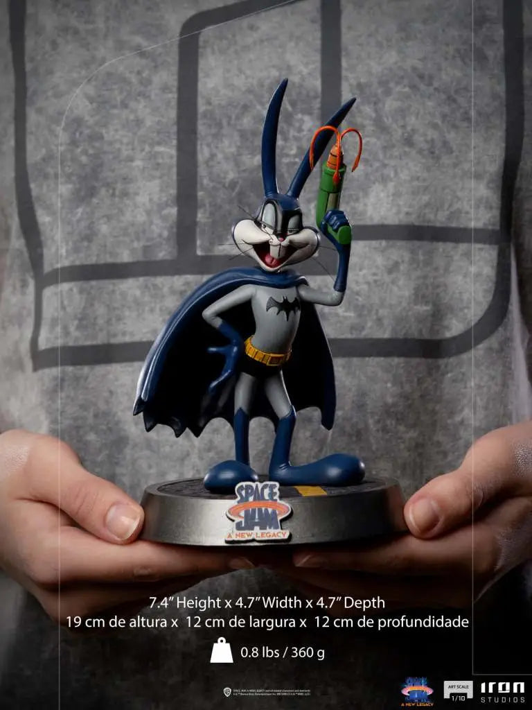 SPACE JAM 2 BUGS BUNNY BATMAN 1/10 STAT