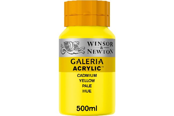 Galeria Acrylic 500Ml Cad Yell Pale Hue 114