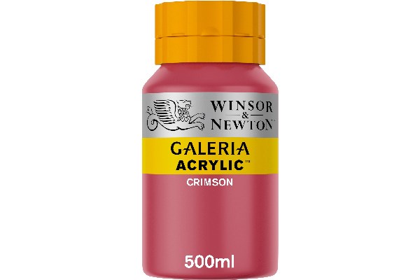 Galeria Acrylic 500Ml Crimson 203