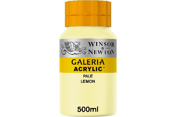 Galeria Acrylic 500Ml Pale Lemon 434