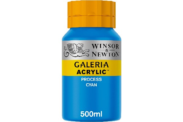 Galeria Acrylic 500Ml Process Cyan 535