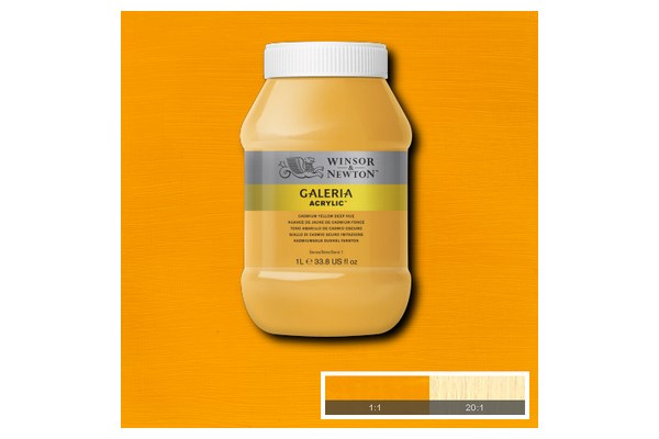 Galeria Acrylic 1L Cad Yellow Deep Hue 115