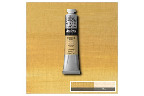 Artisan water mix oil 200ml naples yellow hue 422