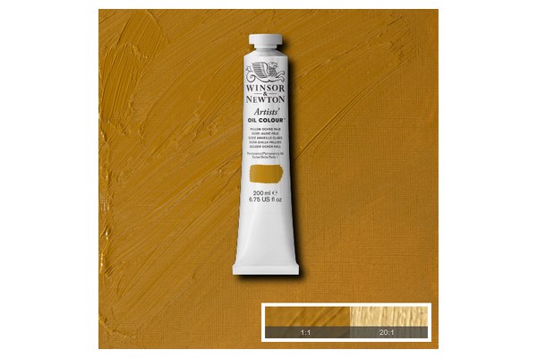 Artists oil colour 200ml yellow ochre pale 746