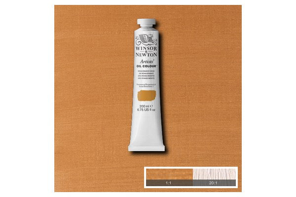 Artists oil colour 200ml renaissance gold 573