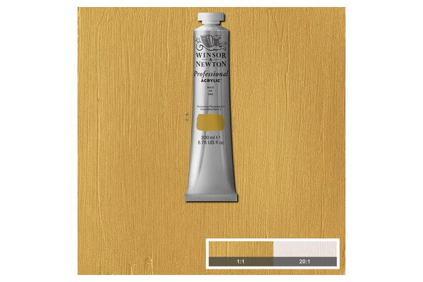 Proff. acrylic 200ml gold 283