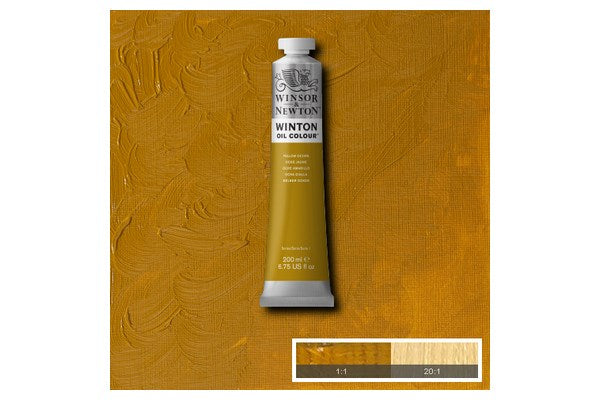 Winton oil 200ml yellow ochre 744