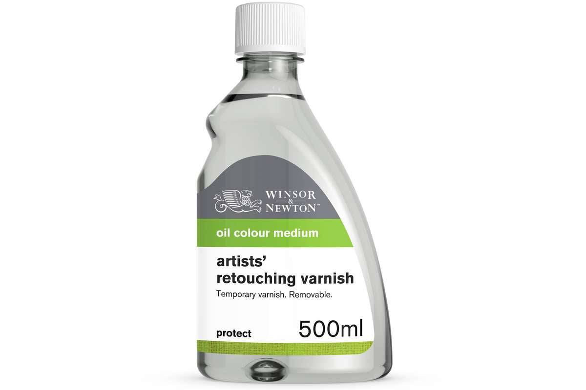 Oil artists' retouch varnish 500ml