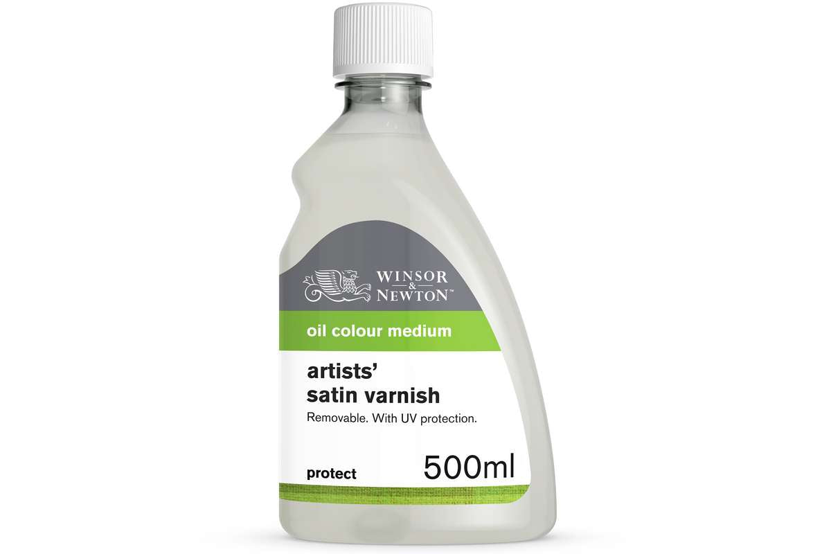 Oil artists' satin varnish 500ml