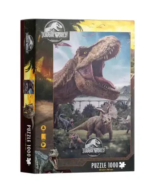 JURASSIC WORLD POSTER TREX 1000PCS PUZZL