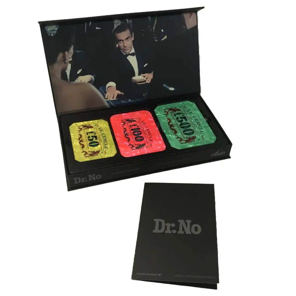 JAMES BOND DR NO CASINO SET LTD ED PROP
