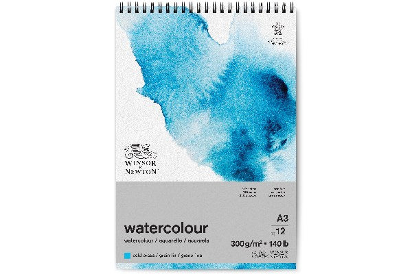 Watercolour pad spiral 300g A3 12pages