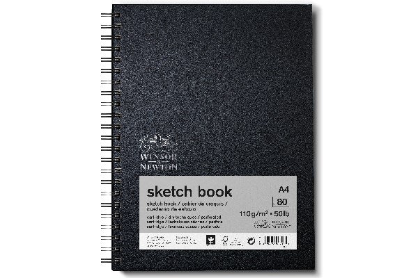 Sketch book A4 spiral 80 sheets