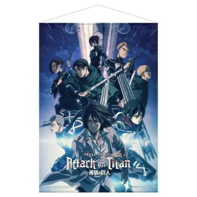 AOT FINAL SEASON FABRIC WALLSCROLL K-2
