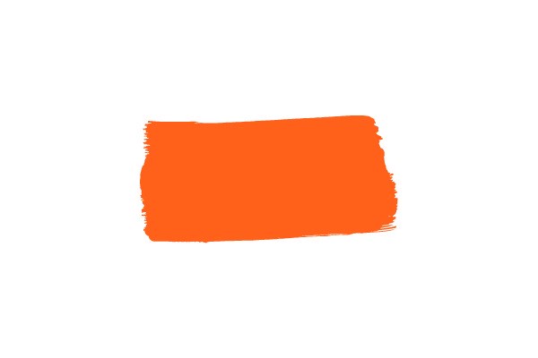 Paint Marker Wide Cadmium Orange Hue 720